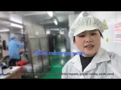 Commutateur à membrane PET personnalisé pour équipement médical et applications industrielles