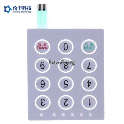 Un bon prix. Contact à membrane d'ANIMAL FAMILIER de Pantone, clavier de contact à membrane de polyester en ligne