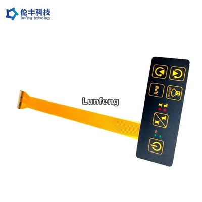 Un bon prix. Commutateur de membrane tactile personnalisable mat/brillant avec rétroéclairage coloré et LED emblématique en ligne