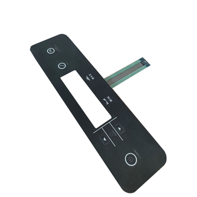 Un bon prix. Commutateur de membrane de dôme métallique en PVC personnalisé avec une puissance de contact de 50mA / 50V CC et une surface mate en ligne