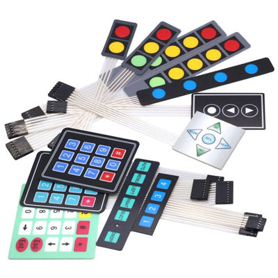 Un bon prix. Revêtement de commutateur à membrane avec technologie d'impression numérique de qualité médicale et finition givrée en ligne