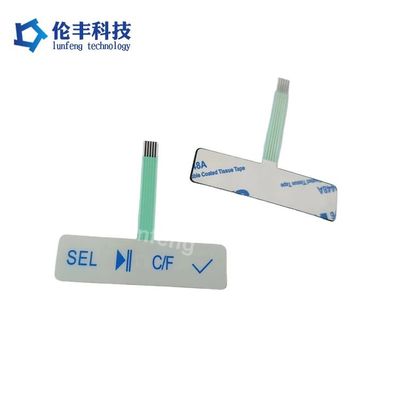 Un bon prix. Commutateur tactile à dôme métallique de qualité industrielle avec 50mA/50V de contact CC et connecteur noir en ligne