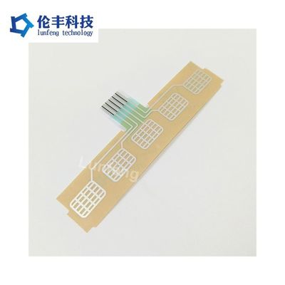 Un bon prix. Interrupteur à membrane plat personnalisé avec adhésif 3M9080 et sérigraphie en ligne