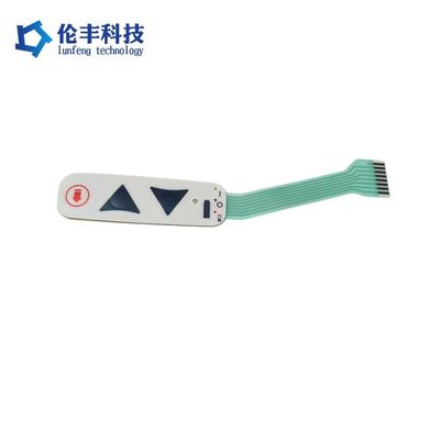 Un bon prix. Bouton à formes multiples Pad de commutateur à membrane Incorporant un bouton de clavier métallique Fournissant des solutions d'interface conviviales en ligne