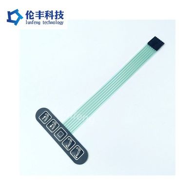 Un bon prix. Interrupteur à membrane à dôme métallique de conception personnalisée pour applications PC, étanche IP67 et performant en ligne