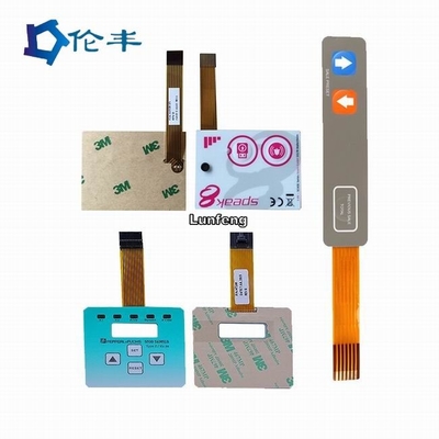 Un bon prix. Commutateur de membrane PET personnalisé pour les applications industrielles Transparent et durable en ligne
