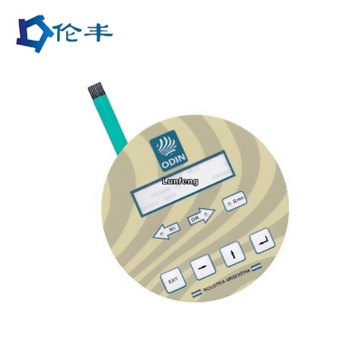 Un bon prix. Le recouvrement plat Matte Metal Dome Touch Panel de contact à membrane a recouvert en ligne