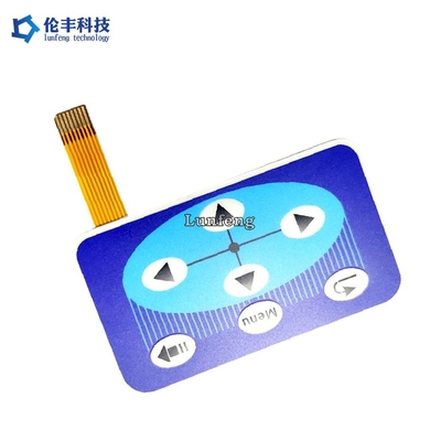 Un bon prix. Contact à membrane plat adapté aux besoins du client de conception avec le circuit et le connecteur flexibles en ligne