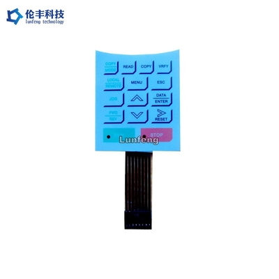 Contact à membrane plat d'OEM/ODM, clavier fait sur commande de membrane