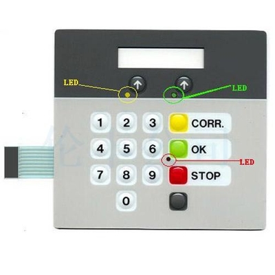 Un bon prix. Clavier numérique blanc de membrane d'ANIMAL FAMILIER avec le niveau de protection de LED IP65 en ligne