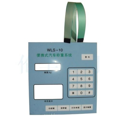 Un bon prix. 1 mm de hauteur LED Membrane Keypad IP65 Protection 1 million de fois Durée de vie en ligne