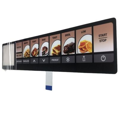 Un bon prix. Commutateur à membrane plate de qualité médicale avec code de couleur Pantone personnalisé et adhésif 3M467 pour applications industrielles et médicales en ligne