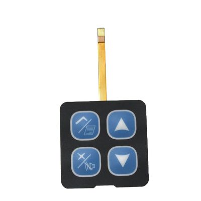 Un bon prix. Commutateur tactile à membrane plate couleur LED orange Conçu pour un fonctionnement robuste dans l'électronique industrielle médicale et de consommation en ligne