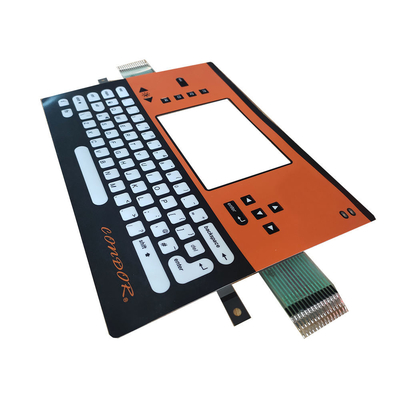 Type de clavier LED à membrane et de clé à membrane Opération en douceur avec une inclinaison de 1 mm
