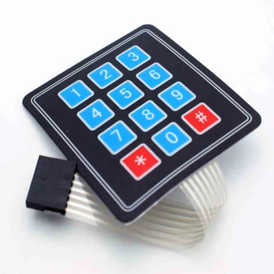 Un bon prix. Clavier à membrane imperméable à l'eau à tension constante 5 V personnalisable pour les applications industrielles en ligne