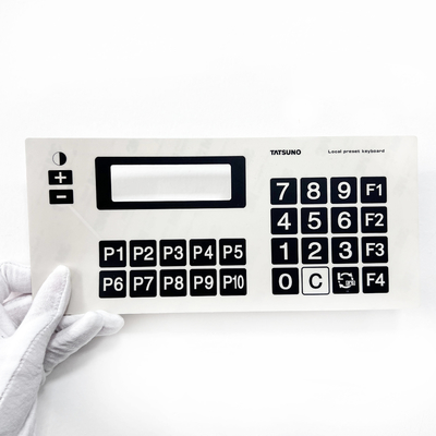 Un bon prix. Durée de vie de 1 à 3 millions de fois Couverture de commutateur adhésif à membrane 3M Conception personnalisée pour des performances optimales en ligne