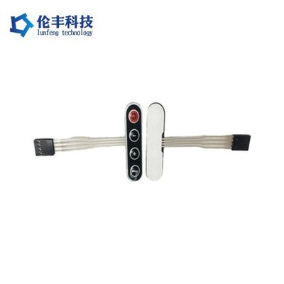 Un bon prix. 50-500g Actuation Force Plastic Membrane Switch PET Membrane Switch Easy To Clean Control Panel For Industrial Equipment en ligne