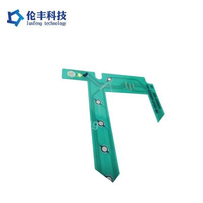 Adhesive Backing Flexible Membrane Switch Electrical Rating 50mA Max User Interface Panels Designed for Medical and Industrial