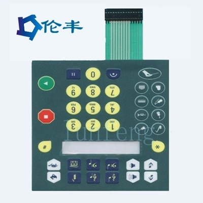 Un bon prix. Couleur faite sur commande imperméable 3M Adhesive du clavier numérique RAL de contacts à membrane en ligne