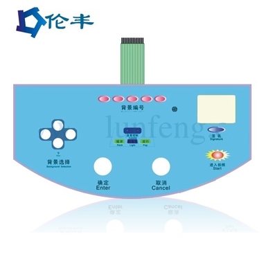 Un bon prix. Le panneau Polydome de clavier numérique de membrane de Pantone LED boutonnent les équipements médicaux en ligne