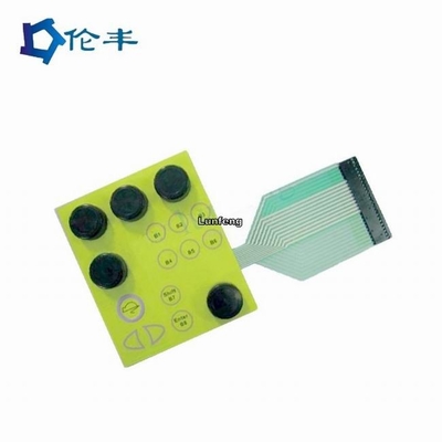 Un bon prix. Clavier numérique 3M468 fait sur commande Matte Surface Memrbane Keypad en caoutchouc de silicone de carte PCB en ligne