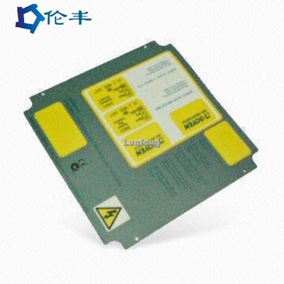 Un bon prix. Le graphique de Lexan d'ANIMAL FAMILIER a recouvert la membrane Matte Control Panel Overlay Printing plat en ligne