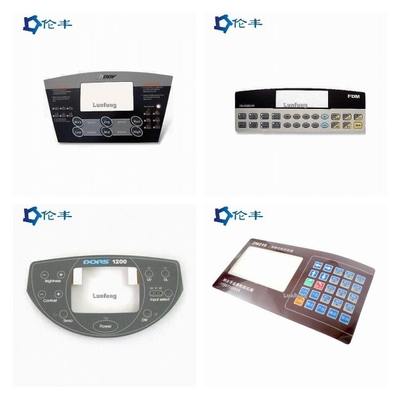 Un bon prix. Impression à écran de soie Membrane Switch Overlay Traitement de surface mate en ligne