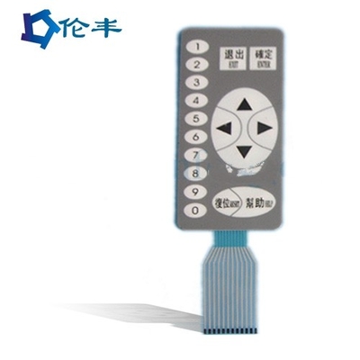 Un bon prix. Protection de contact à membrane de PVC de PE du système de contrôle PMMA de Flex Tail Tactile Switch Keypad en ligne